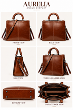 AURELIA PREMIUM LEATHER TOTE BAG