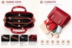CAMILLE CROCODILE-EMBOSSED LEATHER TOTE BAG