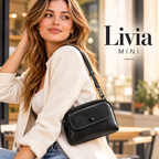 LIVIA MINI LEATHER CROSSBODY BAG