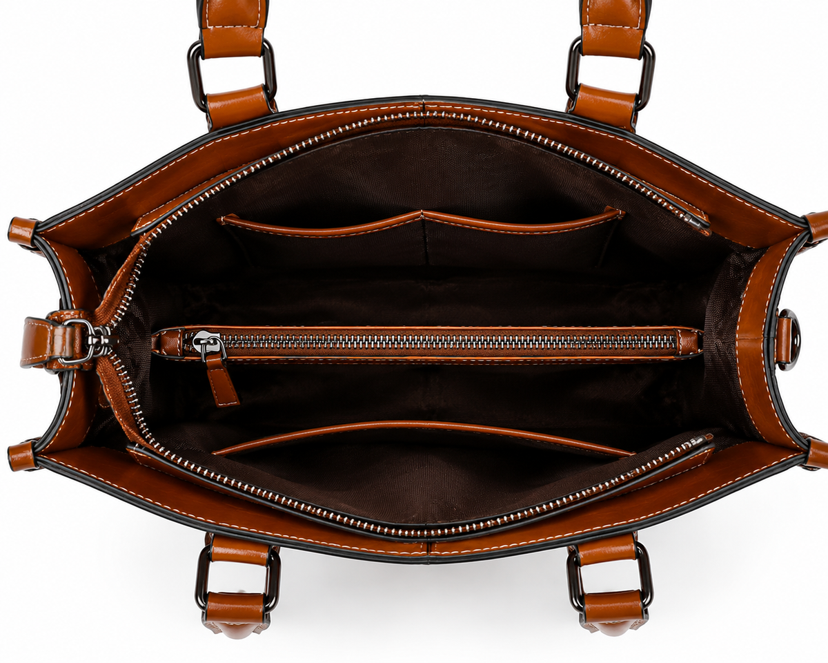 AURELIA PREMIUM LEATHER TOTE BAG